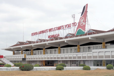 ケニア・モンバサ（モイ）空港