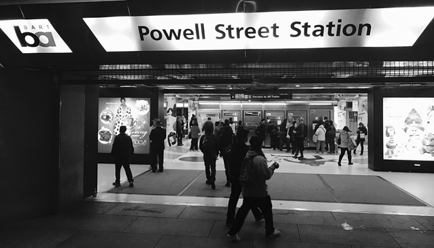 Powell Street Station入口